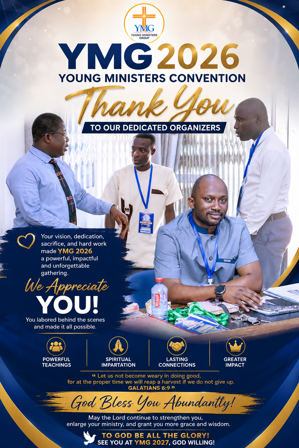 Thank You Organisers